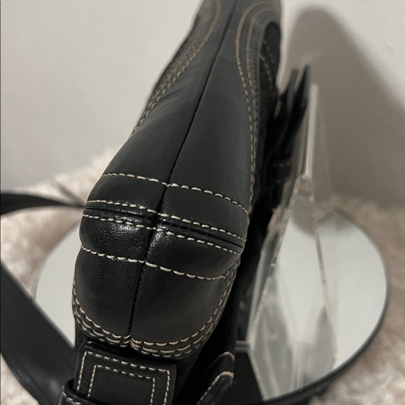 Coach Black Mini Signature 3628 Shoulder Bag - Picture 10 of 16